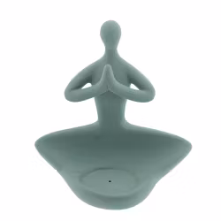 Grön buddha, Ljus & rökelsehållare, Keramik