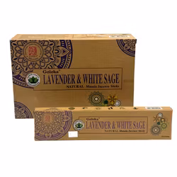 Lavender & White Sage ekologisk, Goloka rökelse