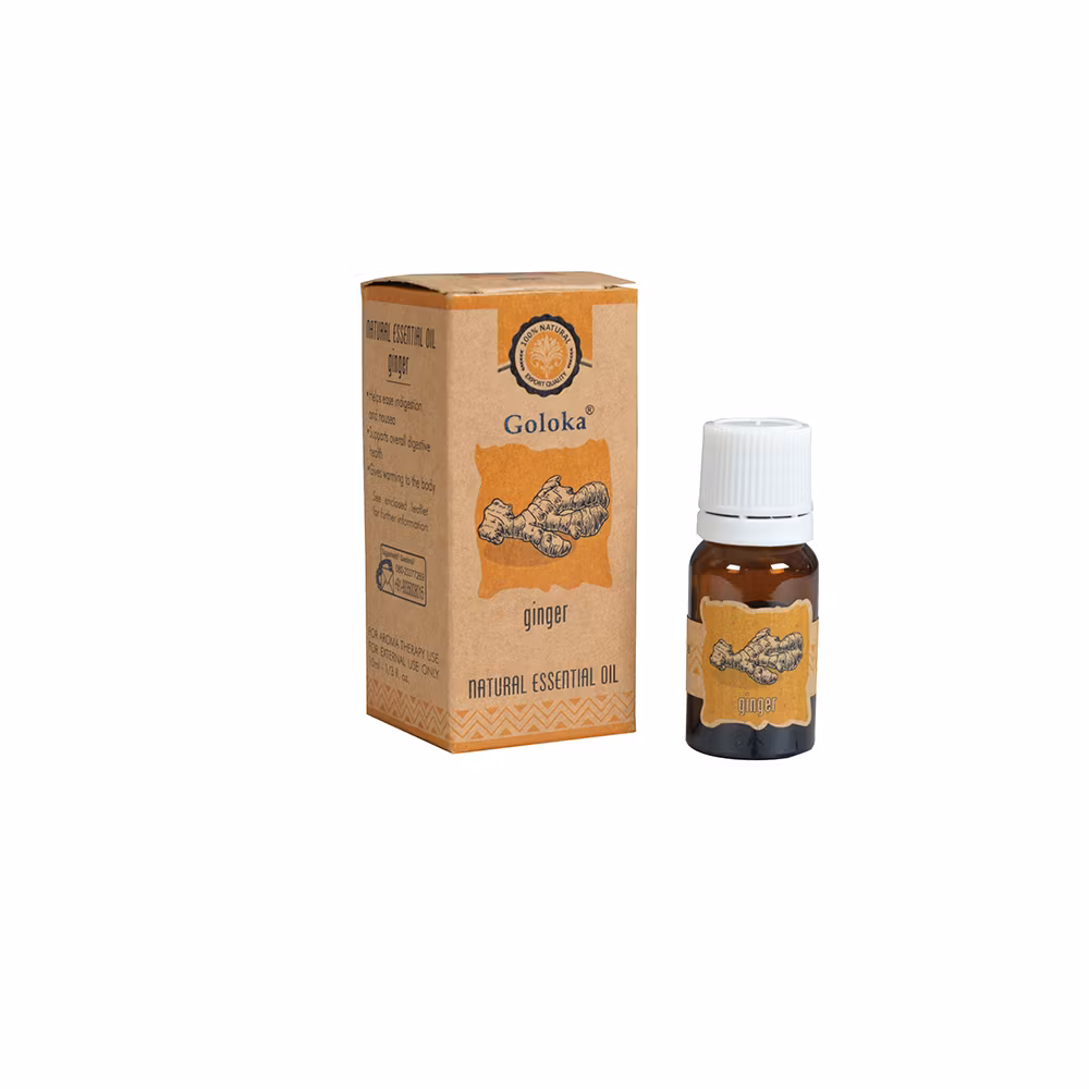 Ingefära, Ginger, Eterisk Olja 10ml, Goloka