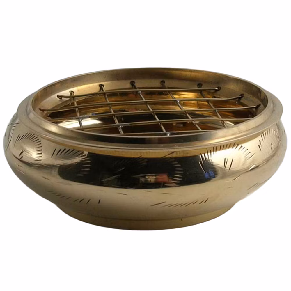 Rökelsekärl i mässing