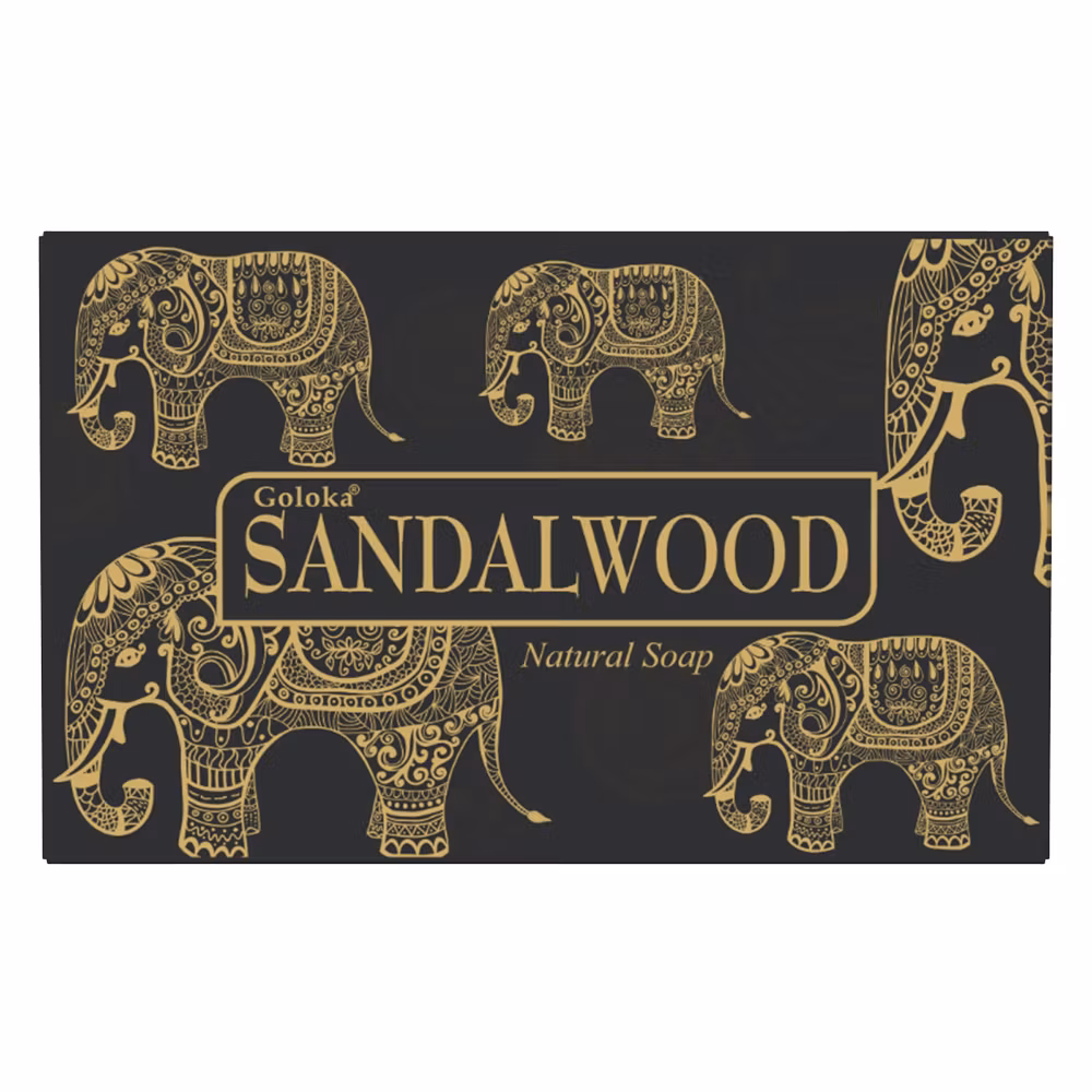 Sandalwood, Sandelträ, Handtvål 75g, Goloka