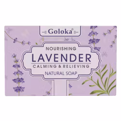 Lavendel, Handtvål 75g, Goloka