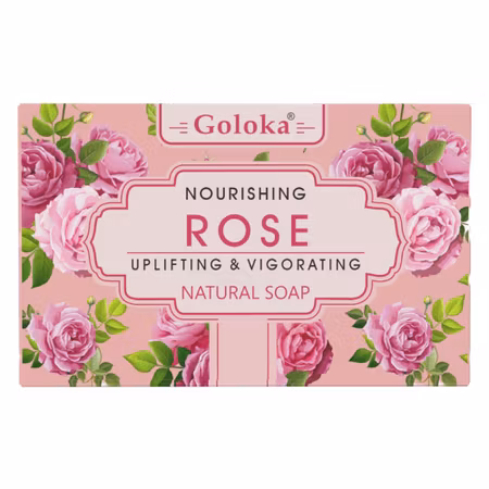 Rose, Ros, Handtvål 75g, Goloka