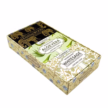 3-pack Handtvål, Nature's Garden, Goloka Presentförpackning