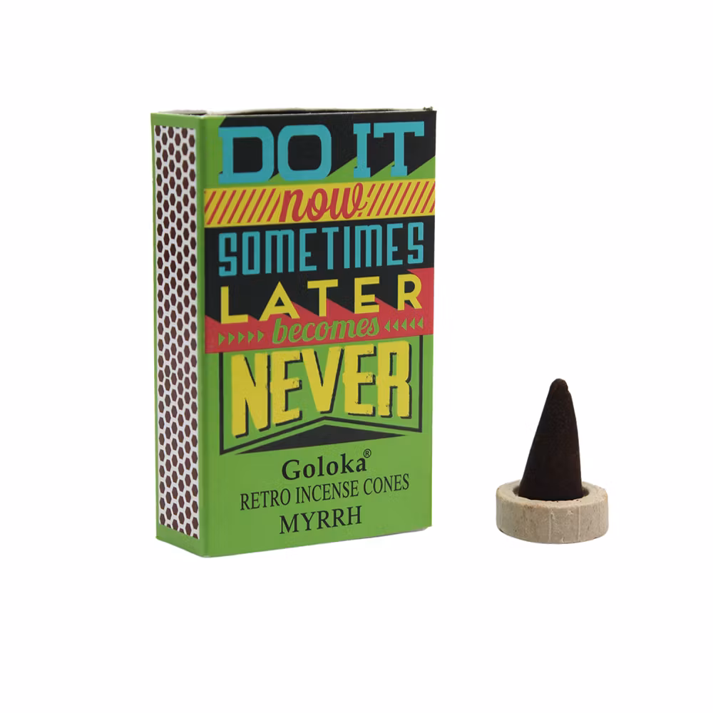 Myrrh, Retro Rökelsekoner, Goloka