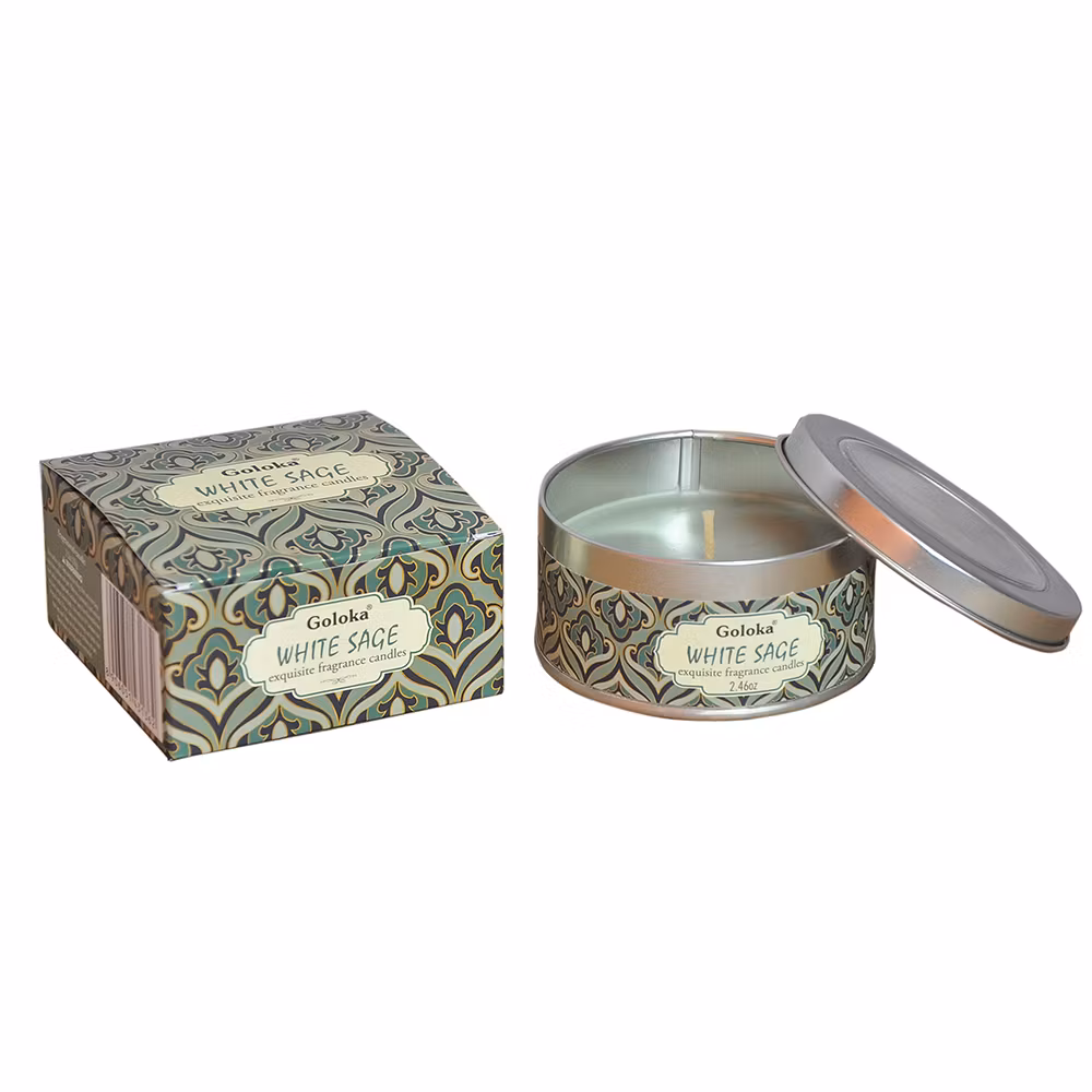 White Sage 70g Doftljus, Goloka