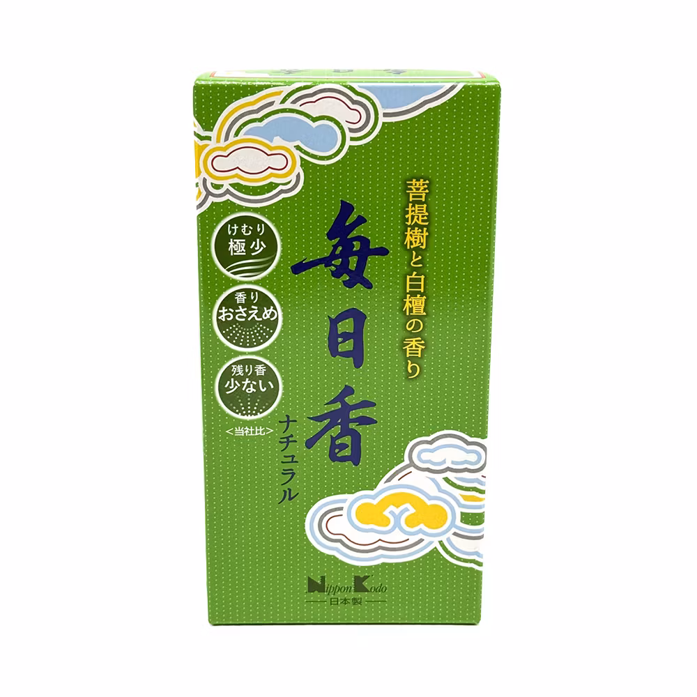Sandalwood & Linden, Mainichi-Koh, Japansk rökelse, Nippon Kodo