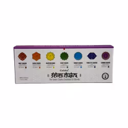 7 Chakra, Eterisk Oljeblandning 7 x 10 ml, Goloka