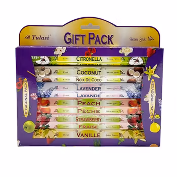 No 1 Presentförpackning, 6-pack Rökelse Hex, Tulasi