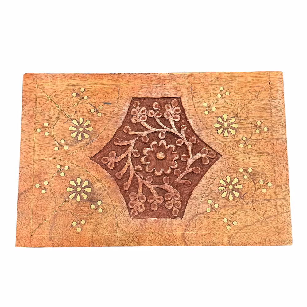 Låda för 24 Eteriska Oljor eller Parfymoljor - Missfärgat lås