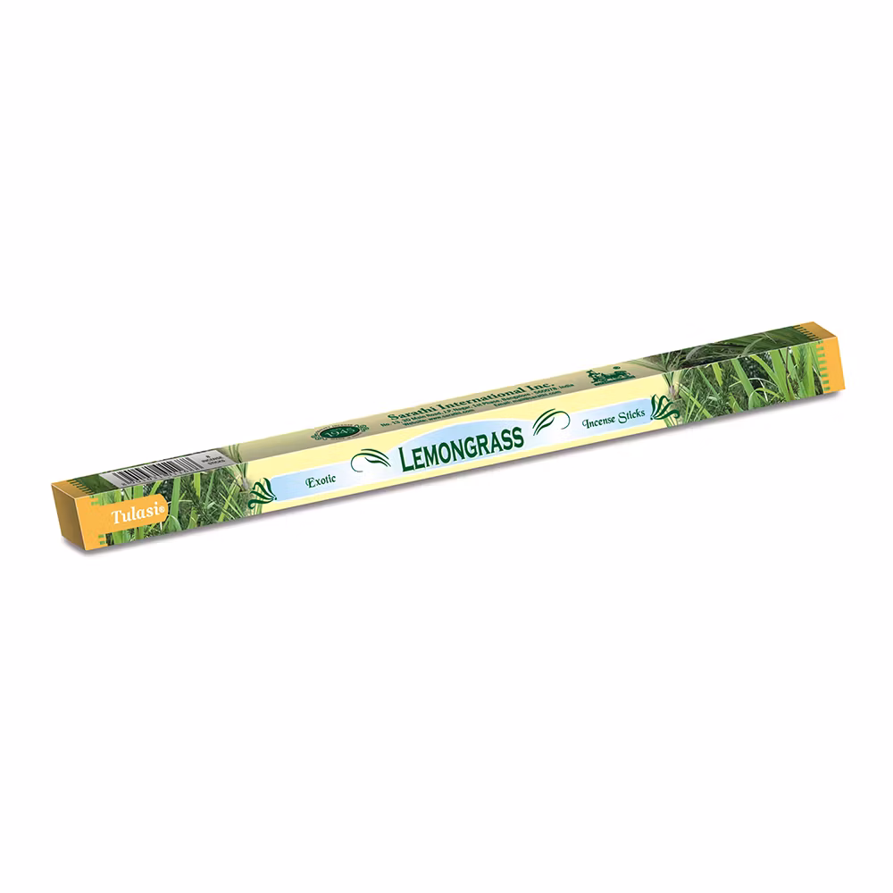 Lemongrass, Citrongräs, Rökelse Square, Tulasi