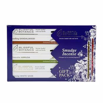 6-pack Blissful Botanical, Rökelse, Tulasi