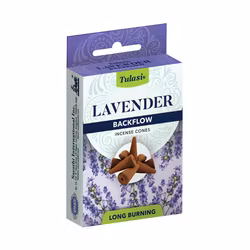 Lavendel, Backflow rökelse, Tulasi