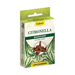 Citronella, Backflow rökelse, Tulasi