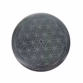 Grå Mandala, Rund Rökelsehållare, Sandsten