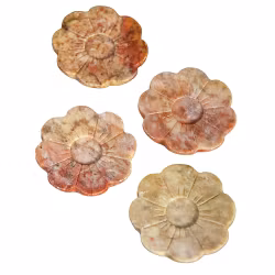 Blomma, rökelsehållare, Täljsten