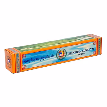 Tibetansk 15 cm Shingkham Kunkhyab Healing Herbal Incense