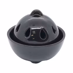 Rökelsehållare för koner, Svart keramik