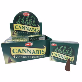 Cannabis, rökelsekoner, HEM