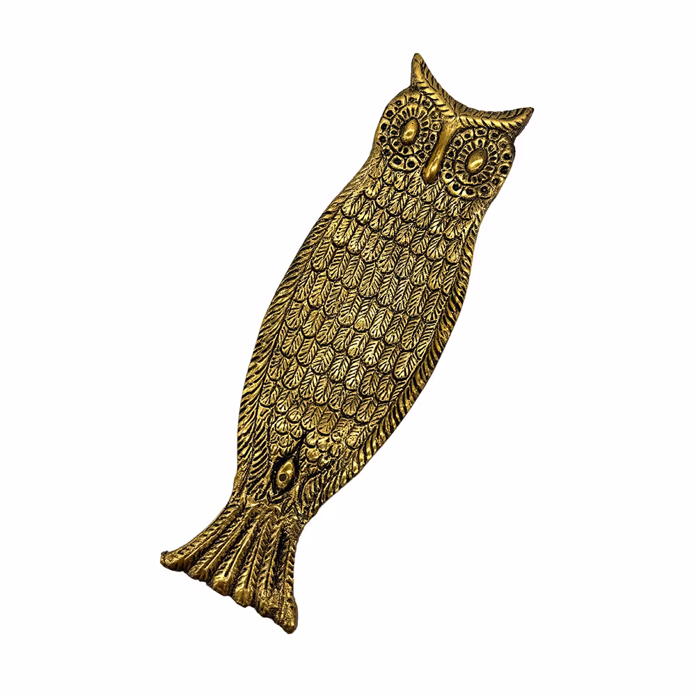 Uggla, Guld, Rökelsehållare metall