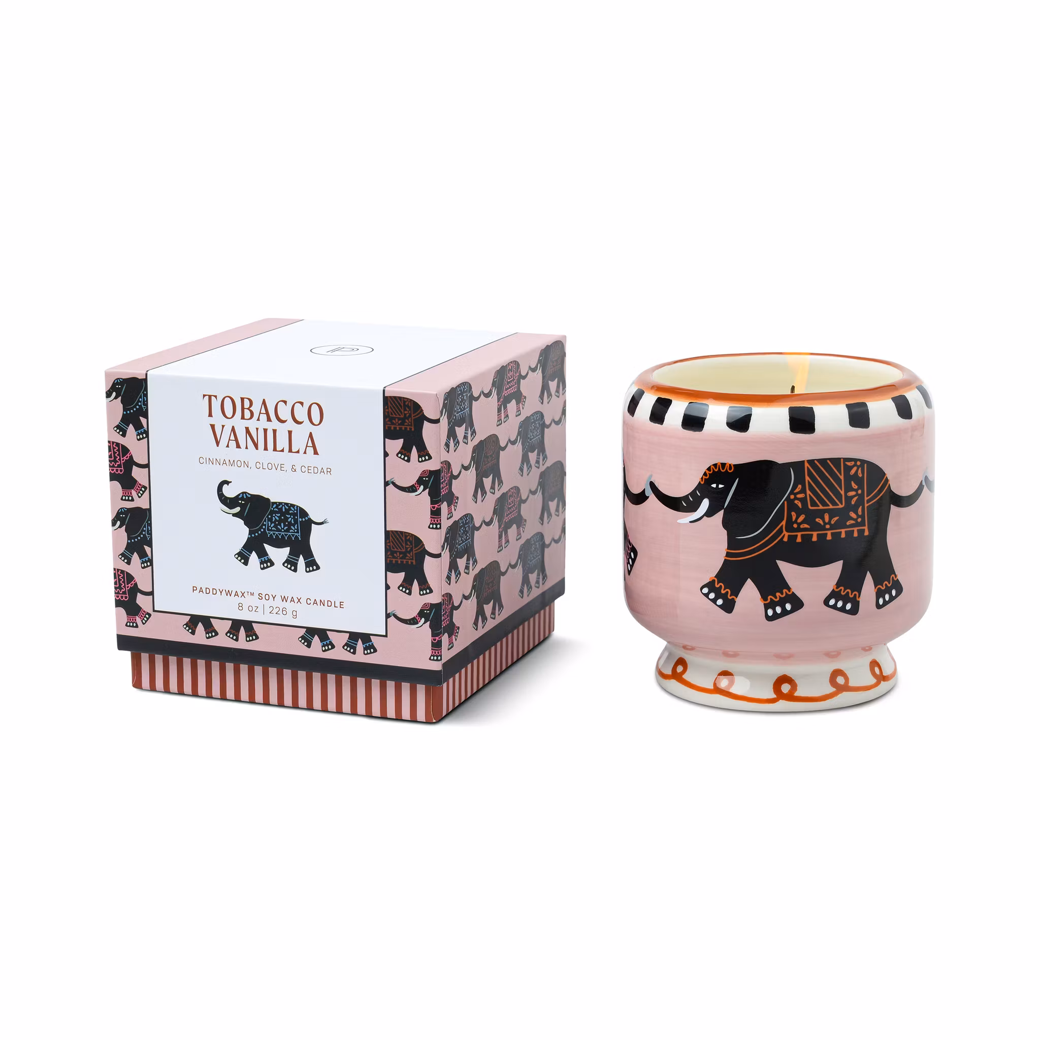 Doftljus Adopo, Elefant - Tobacco & Vanilla