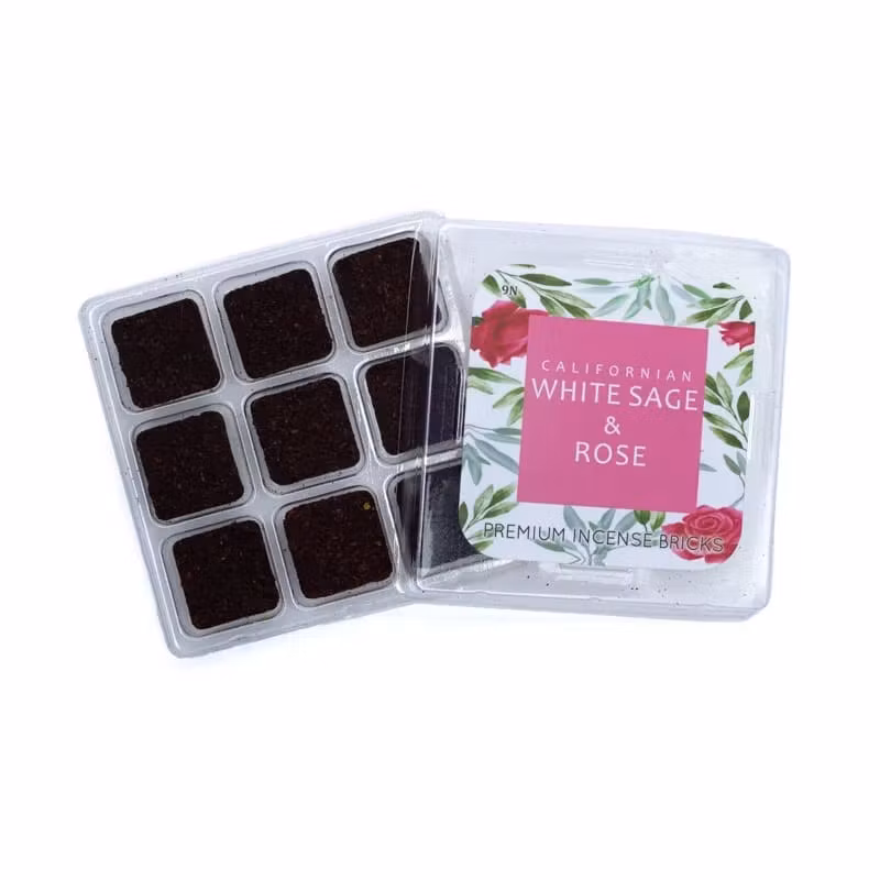 White Sage & Rose, Rökelsetabletter, Aromafume