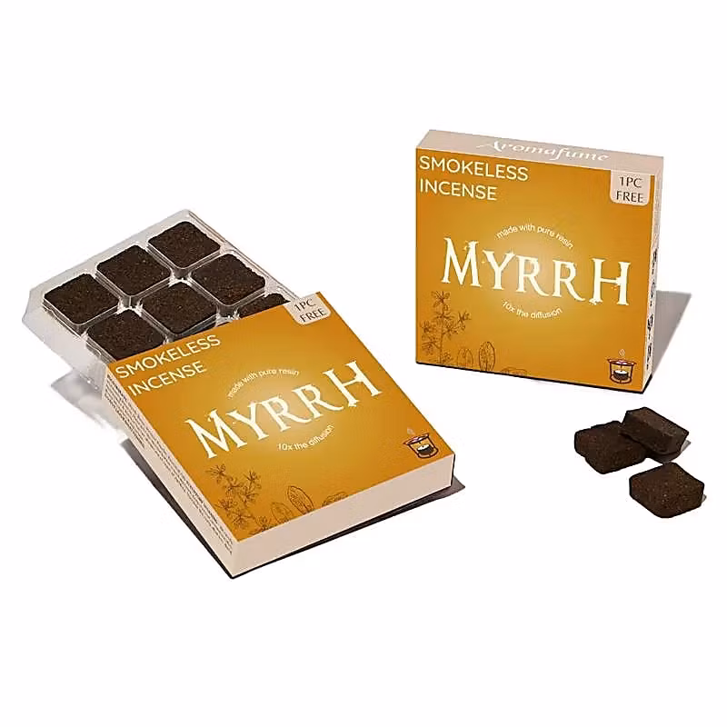 Myrrh, Rökelsetabletter, Aromafume