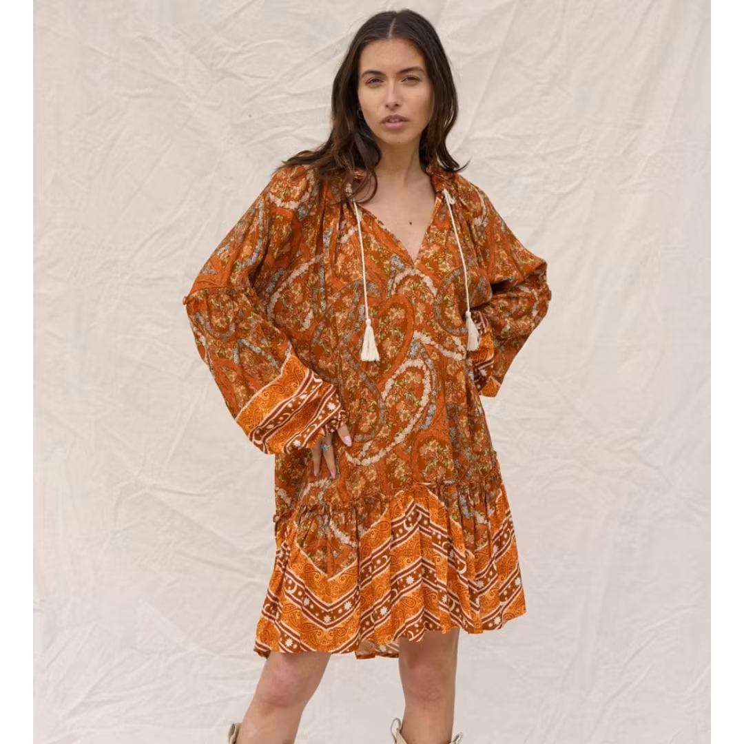 DRESS BOHO ROSE