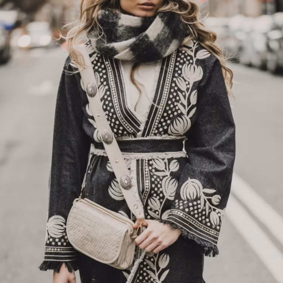 JEANS KIMONO