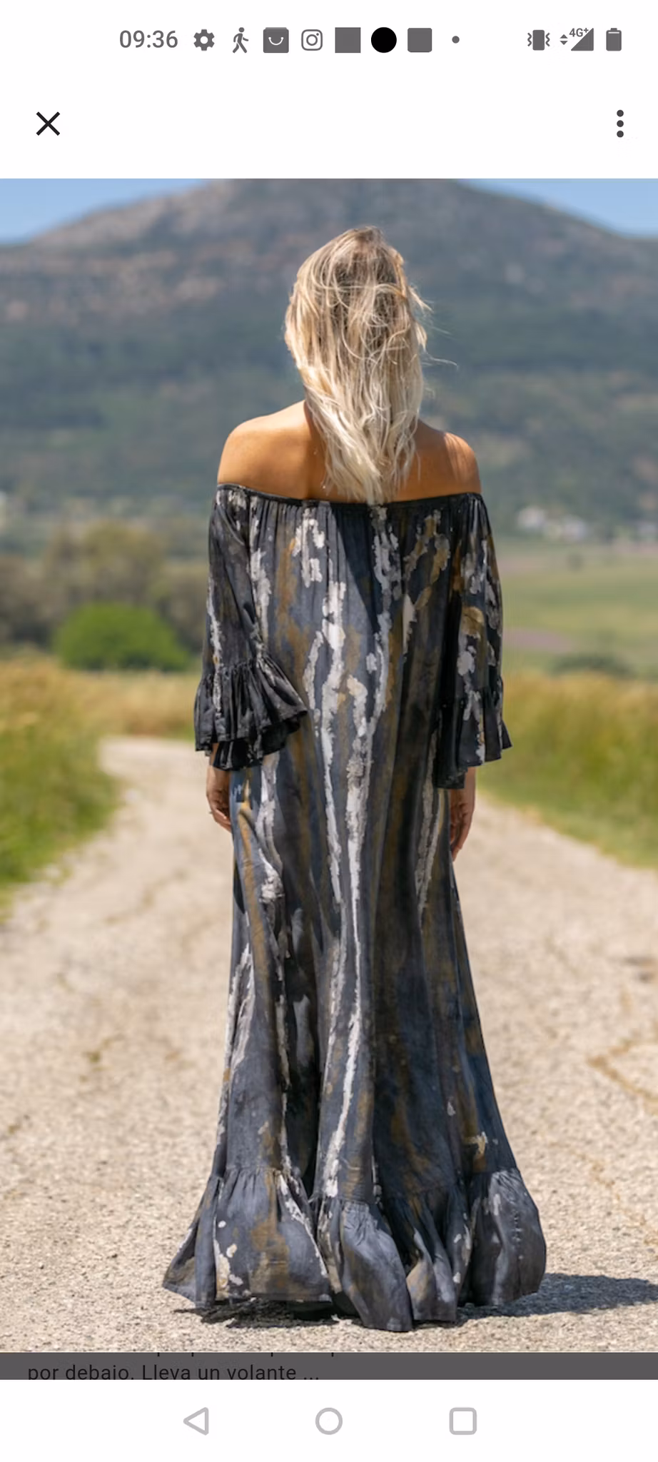 DRESS ADA ABSTRAKT BLACK