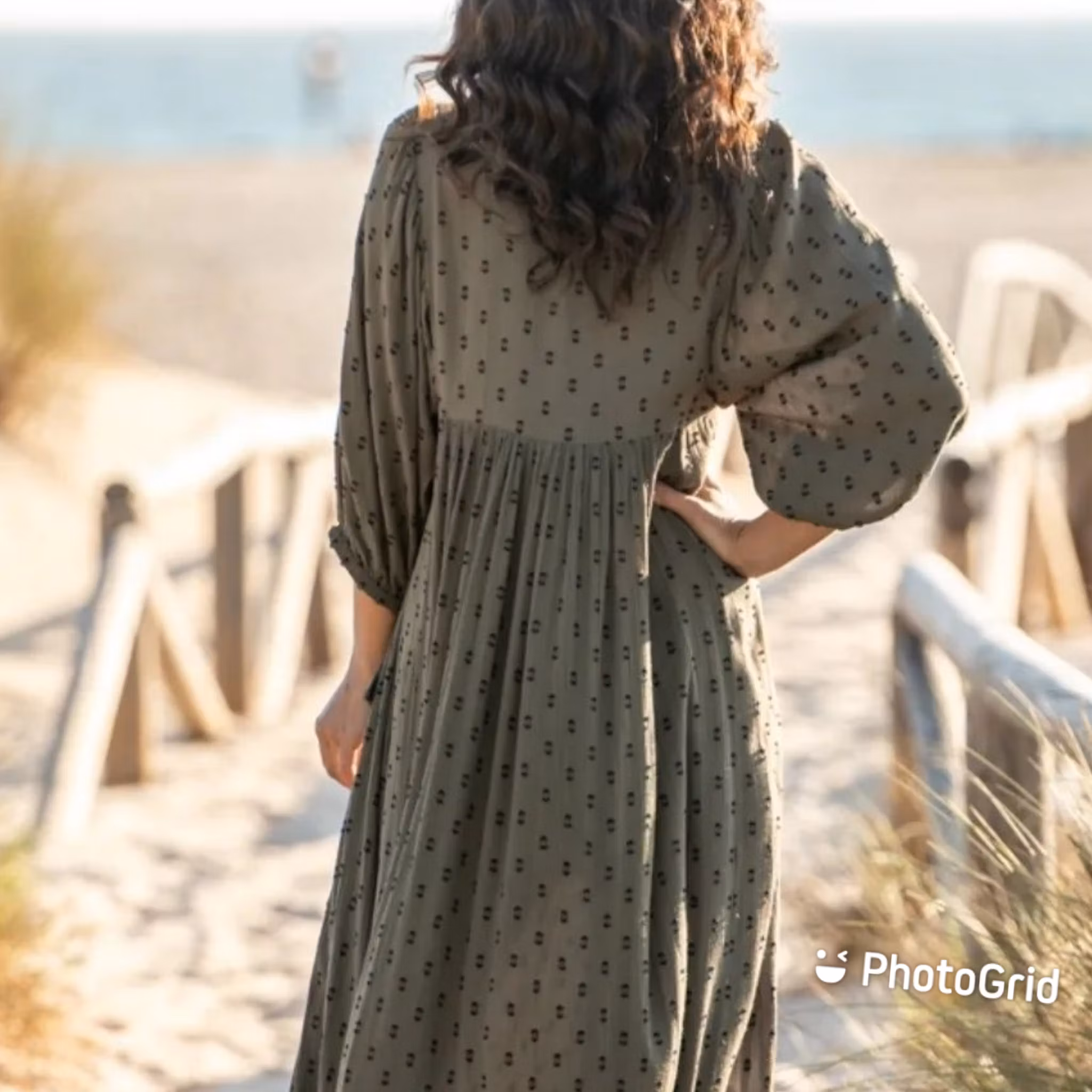 Boho dress Tassel