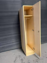 Vaatekaappi, 1 lokero, koivu