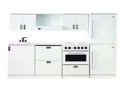 Alfred överskåp, vit lucka