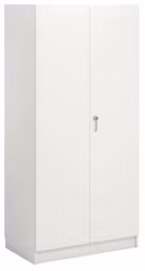 Norden materiaalikaappi 2 ovea L100xS60xK210, valkoinen