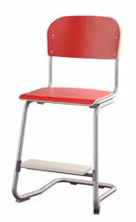 Stol Matte sh 50 cm liten sits silverstativ