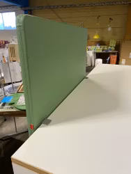 Bordskjerm Enkel frontmontert, B100xH65 cm