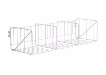 Wille skohylla i tråd 3-fack 90 cm