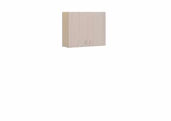 Norden väggskåp 2 hela dörrar B100xH80xD32 björk