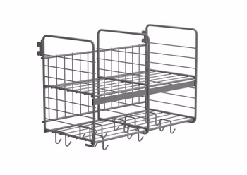 Wille hatthylla i tråd 2-fack 60 cm