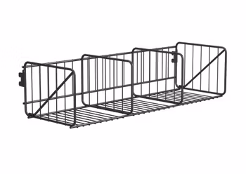 Wille skohylla i tråd 3-fack 90 cm