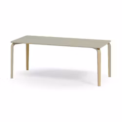 Bord Arcus linoleum bjørk 180x80xh72 cm cm beige