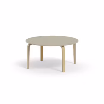 Bord Arcus linoleum björk ø 120 cm