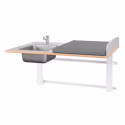 Elit skötbord vägg vänster