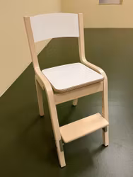 Hög barnstol Mini 14E HT vit sh 50 cm