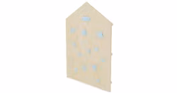 Fixa klättervägg 4 bred ljusblå grepp