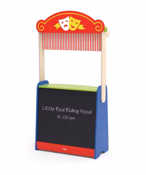 Marknadsstånd och teater