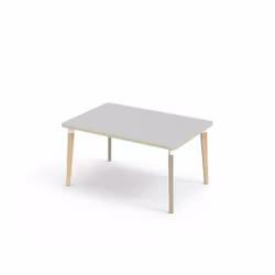 Bord Grow FSC akustiklaminat 120x80 cm vit hylsa