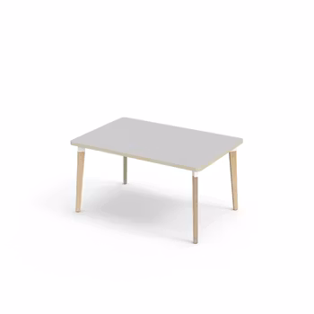 Grow FSC pöytä akustik laminaatti 120x80 cm valkoinen holkki