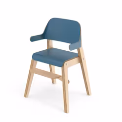 Barnstol Grow FSC D21 med armstöd sh 37 cm