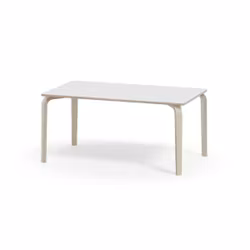 Bord Arcus FSC akustiklaminat vitpig. björk 140x80 cm